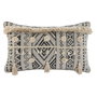 Coussin Home ESPRIT Blanc Noir Boho 50 x 8 x 30 cm