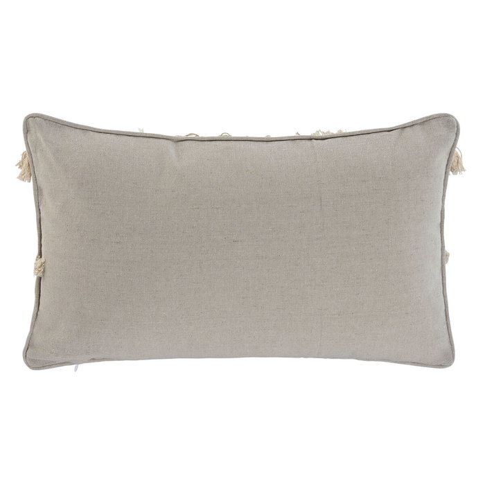 Coussin Home ESPRIT Blanc Noir Boho 50 x 8 x 30 cm