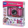 V-Tech Appareil Photo Enfant Kidizoom Duo Fx 12 en Rose 80-519957 avec Effets, Jeux, USB et Résistant aux Chutes - Langue Espagnol
