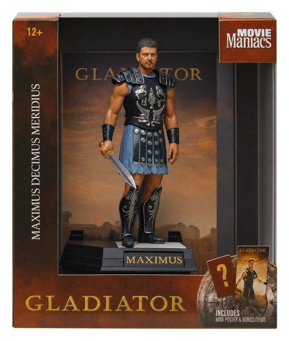 Gladiator figurine Movie Maniacs Maximus Decimus Meridius 16 cm Gladiator figurine Movie Maniacs Maximus Decimus Meridius 16 cm