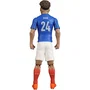 Megableu Figurine articulée Désiré Doué No 24 - Équipe de France - 20 cm - Football