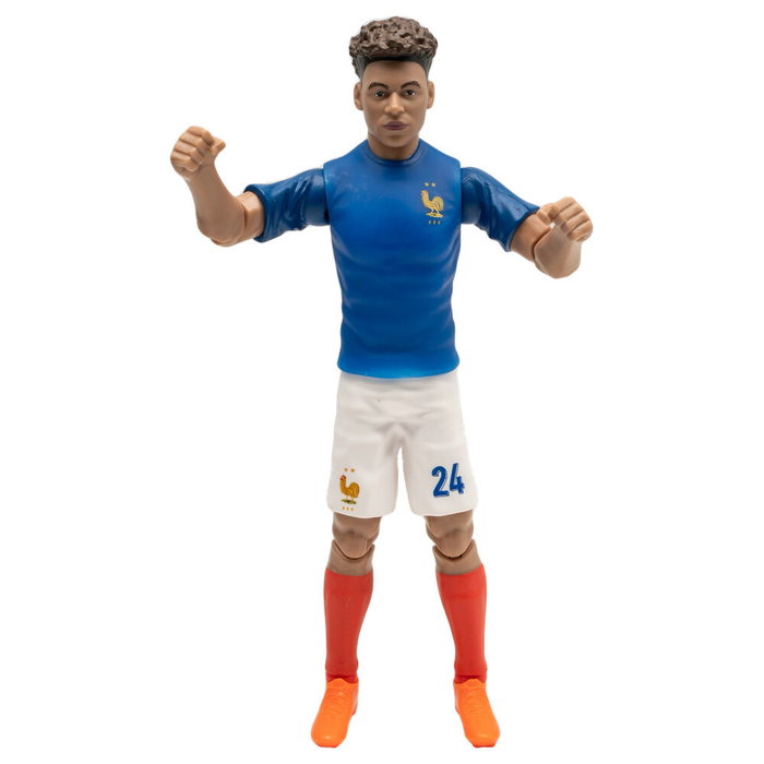 Megableu Figurine articulée Désiré Doué numéro 24 - Équipe de France - 20 cm Megableu Figurine articulée Désiré Doué numéro 24 - Équipe de France - 20 cm