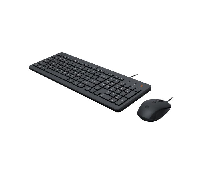 HP 150 Ensemble clavier et souris filaire Noir