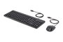 HP Combo Clavier et Souris Filaire - Clavier AZERTY Français, Souris Optique 1600 DPI, Ensemble Ergonomique avec Pavé Numérique et Indicateurs LED