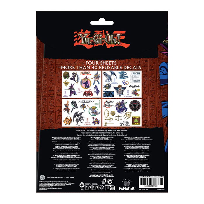 Yu-Gi-Oh! stickers tech