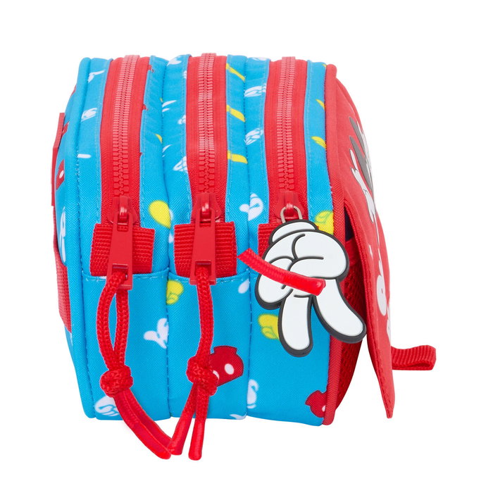 Trousse Fourre-Tout Double Mickey Mouse Clubhouse Fantastic Bleu Rouge 21,5 x 10 x 8 cm Trousse Fourre-Tout Double Mickey Mouse Clubhouse Fantastic Bleu Rouge 21,5 x 10 x 8 cm