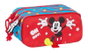 Safta Portatodo Triple Big Mickey Mouse "Fantastic" Coffret de rangement 21.5 x 10 x 8 cm, pour enfant à partir de 3 ans