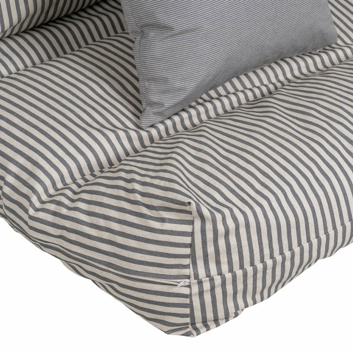 BigBuy Garden Coussin 4 Pièces Gris 120 x 80 cm