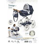 Decuevas Poussette pour poupées pliable avec sac vintage