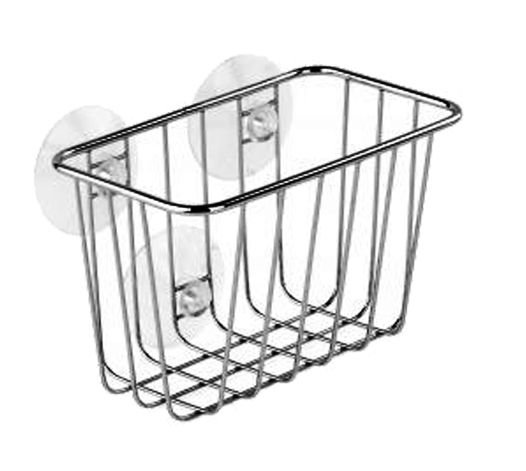 Tatay Cestillo Inox Rectangulaire avec Ventouse 150x90x100 mm Tatay Cestillo Inox Rectangulaire avec Ventouse 150x90x100 mm