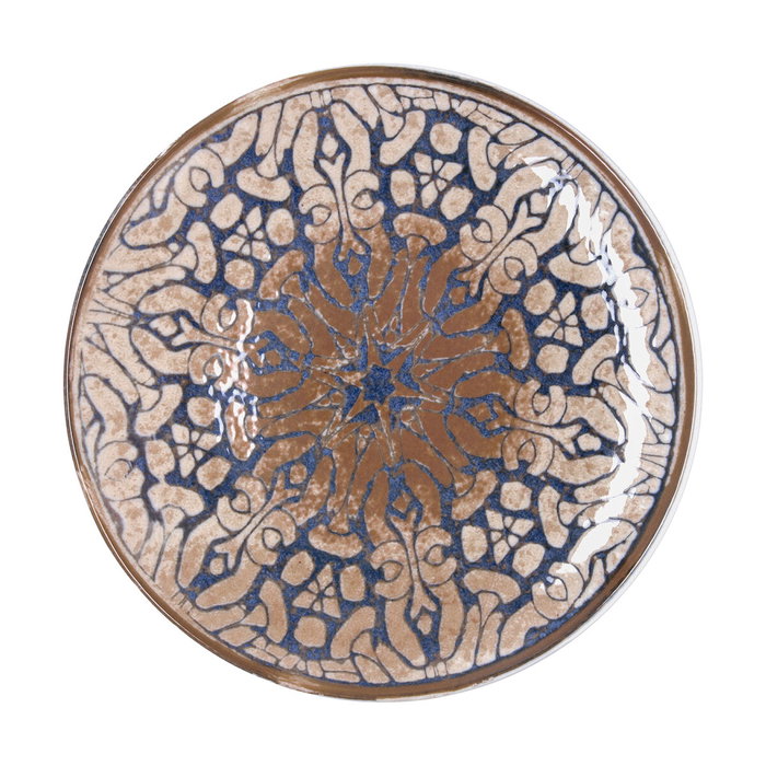 Plat pour pizza Bidasoa Deneb Hydrozero Marron Céramique Ø 30 cm (6 Unités)