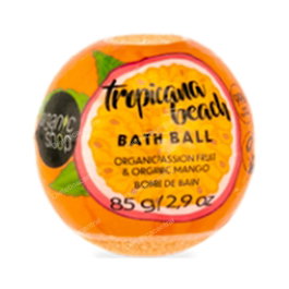 ORGANIC SHOP Bombe de bain Tropicana Beach fruit de la passion et mangue
