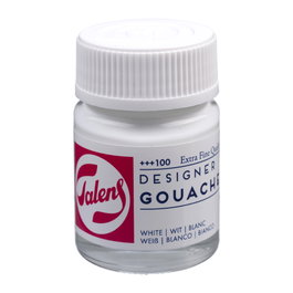 Talens Peinture Tempera Extra Fine Blanc 100, 16 ml