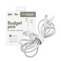PanzerGlass empower Câble USB-C vers USB-C 60W, 2m, Blanc