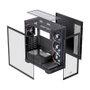 Einarex S700 RGB Boîtier PC Gaming Semi-Tour ATX, Verre Trempé, 4 Ventilateurs RGB inclus, Noir