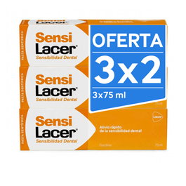 Lacer LACERFRESH Gel Dentifrice Lot de 3 x 75 ml