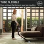 Hoover HF1P10HX HF1 Plus Flex Aspirateur balai sans fil, 40AW/165W, turbo, 45 min autonomie, brosse Anti-Twist LED, 0,7 L