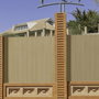 BigBuy Garden Canisse Marron PVC 1 x 300 x 200 cm
