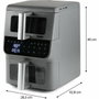 Domo Airfryer DO550FR - Friteuse sans huile double cuve 10 L (3,5 L + 6,5 L)