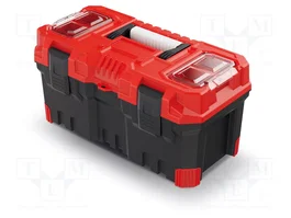 KISTENBERG TITAN PLUS 55 Boîte à outils noir-rouge