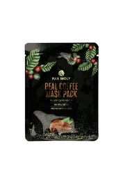 PaxMoly Real Coffee Masque facial Hydratation & Élasticité 25 ml