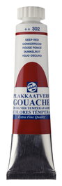 Talens Gouache Extra Fine Rouge Foncé 302 - Tube 20 ml