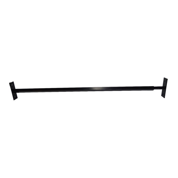 Mottez Barre de sécurité extensible 99 - 188 cm, Noir