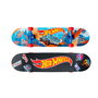 DEQUBE Planche à roulettes en bois 9 plis à motif Hot Wheels, 71x20 cm, roues PU 60mm avec roulements 608z, surface antidérapante