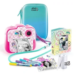 Creation Lamis Appareil Photo Instantané - Pack Deluxe (Rose)