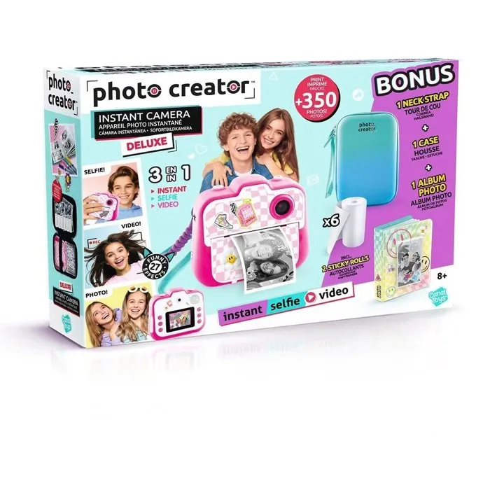 Creation Lamis Appareil Photo Instantané - Pack Deluxe (Rose) Creation Lamis Appareil Photo Instantané - Pack Deluxe (Rose)