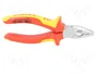 KNIPEX Pince universelle isolée 160 mm