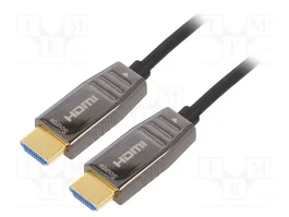 DIGITUS Câble HDMI optique 20m noir