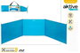 Color Baby Paravent pour jardin 200 x 75 x 84 cm avec protection UV-A en plastique, polyester et aluminium