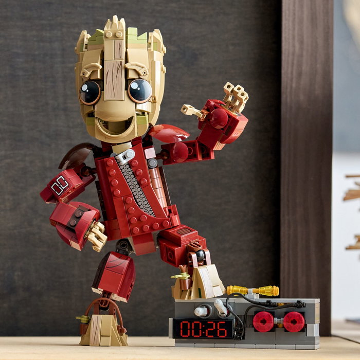 LEGO Marvel Groot en tenue de Ravageur 76341