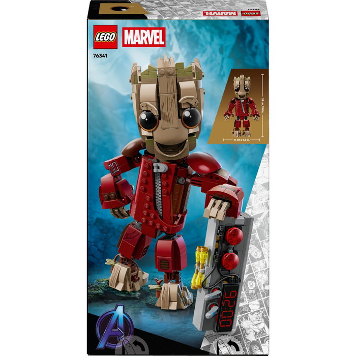 LEGO Marvel Groot en tenue de Ravageur 76341