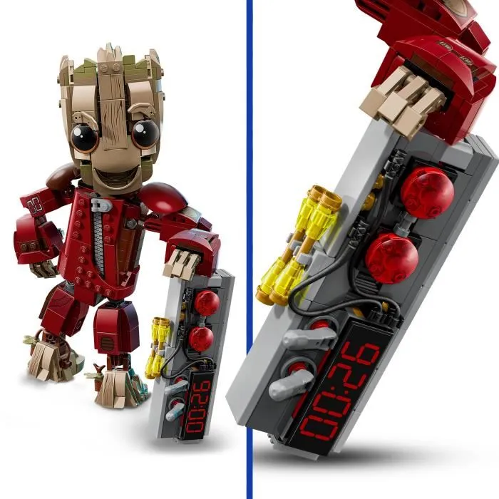 LEGO Marvel Groot en tenue de Ravageur 76341