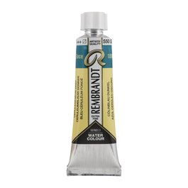 Rembrandt Aquarelle Bleu Céruléen Foncé 550 10 ml
