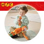 EDUCA Peluche Mic Personnage Suave - Peluche Douce et Sensorielle - 40 cm - Recommandé à Partir de 6 Mois