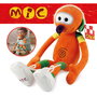 EDUCA Peluche Mic Personnage Suave - Peluche Douce et Sensorielle - 40 cm - Recommandé à Partir de 6 Mois