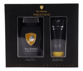 Tonino Lamborghini Set Prestigio Eau De Toilette 75 ml et Baume Après-Rasage 100 ml
