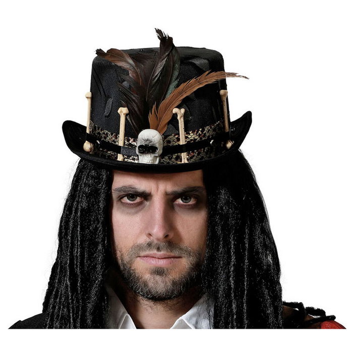 BigBuy Carnival Chapeau Steampunk Noir Adulte BigBuy Carnival Chapeau Steampunk Noir Adulte