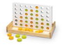 Cayro - Jeu Puissance 4 en bois avec 42 pièces, pour 2 joueurs, dimensions 28.5 x 17 x 4 cm