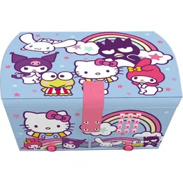 Kids Licensing Boîte à bijoux Hello Kitty avec code secret et compartiments - Effet sonore - Fonctionne avec piles LR44 incluses - Dès 5 ans