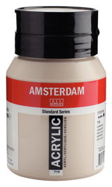 Amsterdam Standard Series Peinture acrylique Gris Chaud 718 500 ml