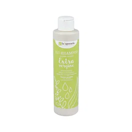 LA SAPONARIA Champú de Virgen Extra 200Ml - Shampooing doux bio à l'huile d'olive vierge extra, sans SLES ni paraben