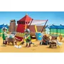 PLAYMOBIL 71829 - Tente des Légionnaires Romains Astérix - Set de Personnages et Accessoires - Jeu de Rôle et Construction - À Partir de 5 Ans