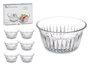 Pasabahce Set 6 Bols Frezya 175 ml, Verre Transparent, 9.8 x 5 cm (Diamètre x Hauteur) (Set de 4)