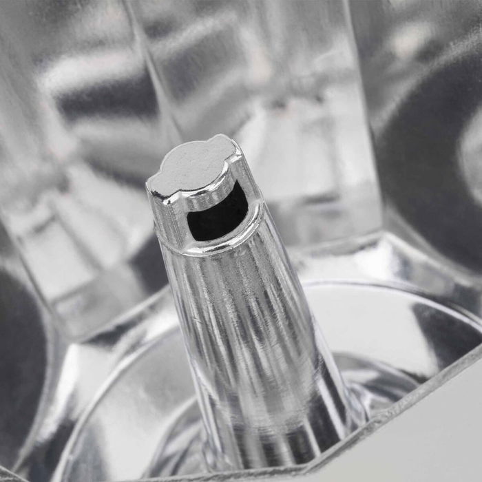 Cafetière Italienne JATA HCAF2409 Crème Aluminium 9 Tasses