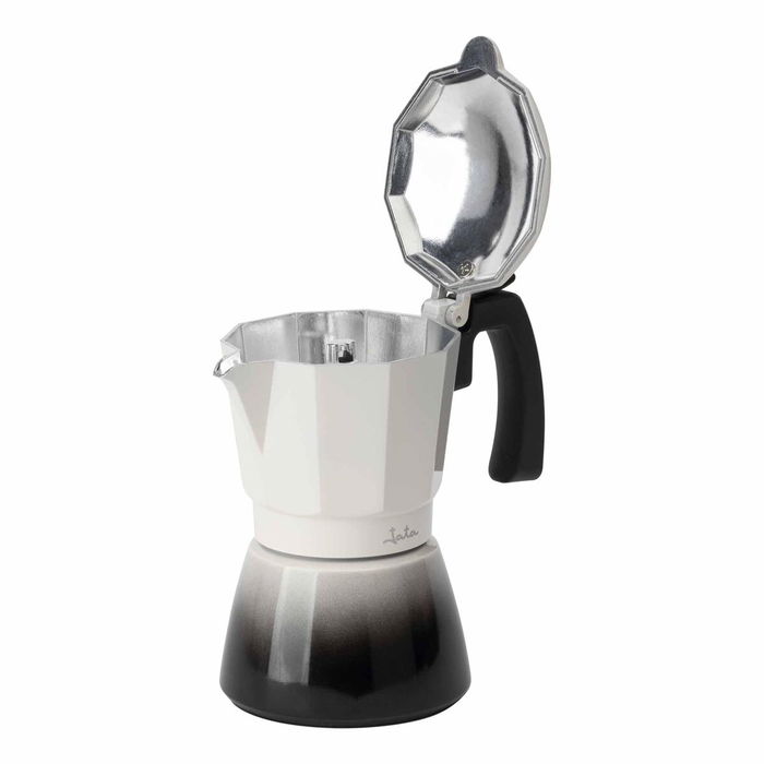 Cafetière Italienne JATA HCAF2409 Crème Aluminium 9 Tasses