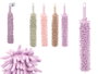 ARTE REGAL Lot de 24 plumeaux flexibles longs assortis de 4 couleurs